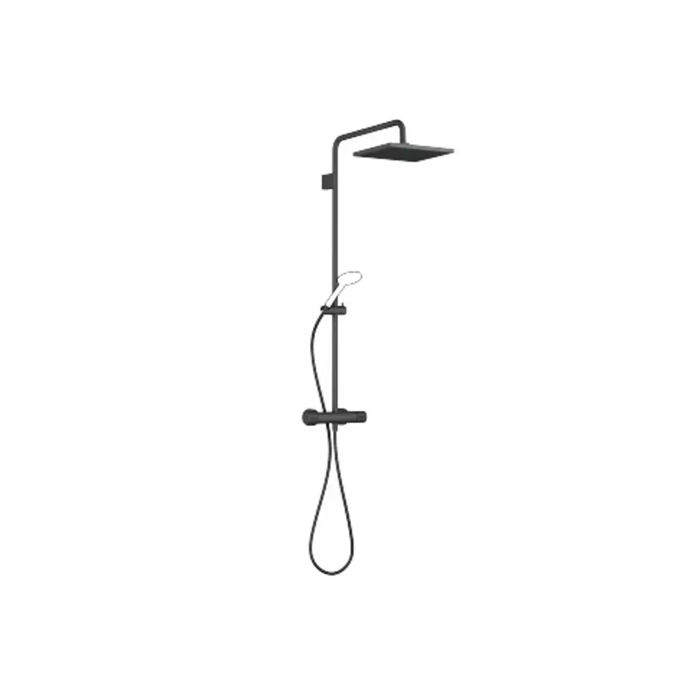DORNBRACHT Shower Pipe mit Brause-Thermostat SERIENSPEZIFISCH 34459980 Schwarz matt, 34459980-33 Galeriebild 1